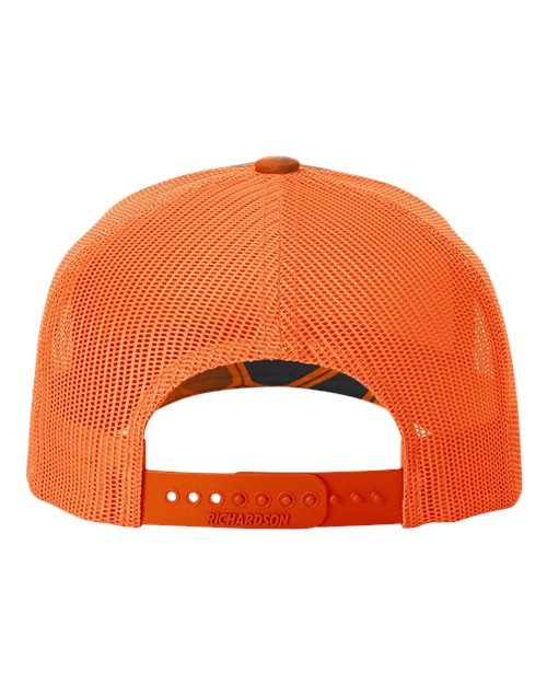 Richardson Five-Panel Printed Trucker Cap 112PFP