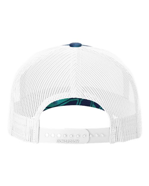 Richardson Five-Panel Printed Trucker Cap 112PFP