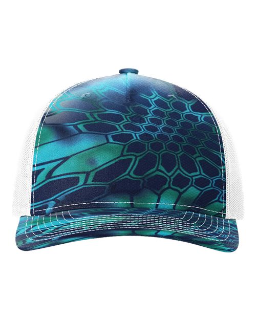 Richardson Five-Panel Printed Trucker Cap 112PFP