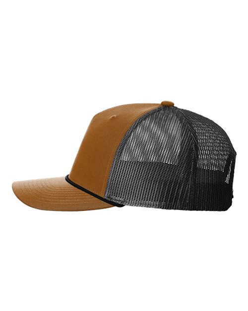 Richardson Five-Panel Trucker with Rope Cap 112FPR