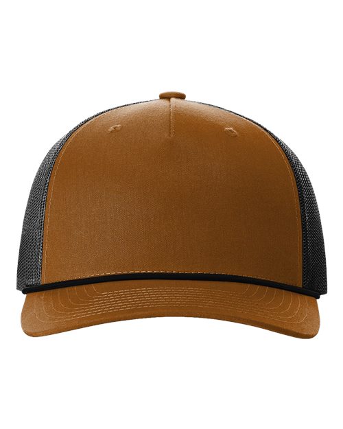 Richardson Five-Panel Trucker with Rope Cap 112FPR