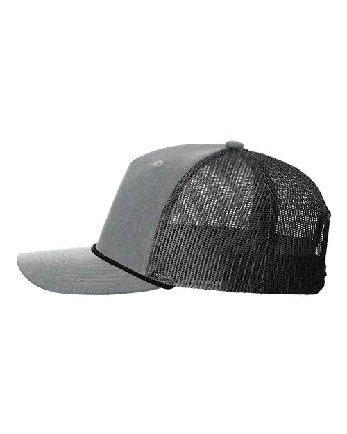 Richardson Five-Panel Trucker with Rope Cap 112FPR