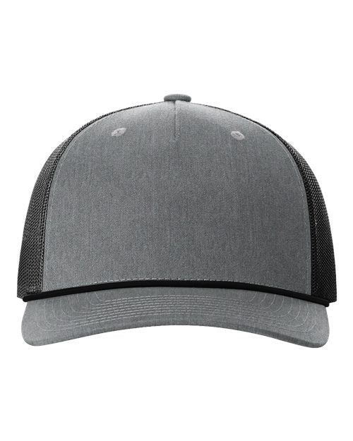 Richardson Five-Panel Trucker with Rope Cap 112FPR