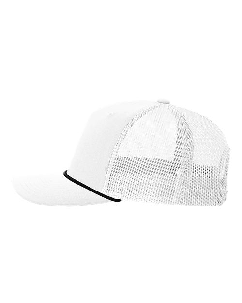 Richardson Five-Panel Trucker with Rope Cap 112FPR
