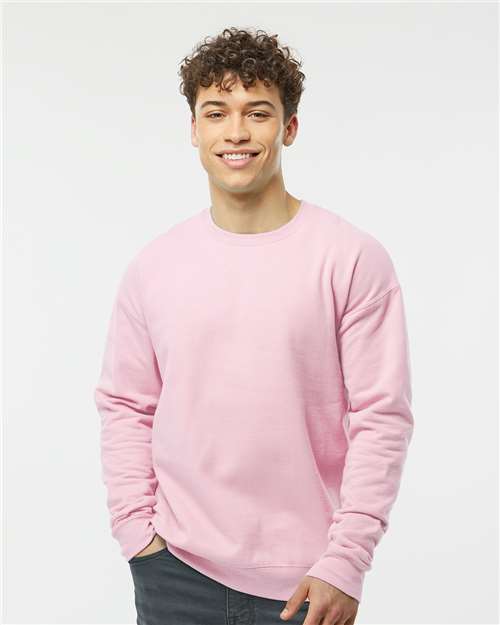 Tultex Unisex Fleece Crewneck Sweatshirt 340 - Light Pink