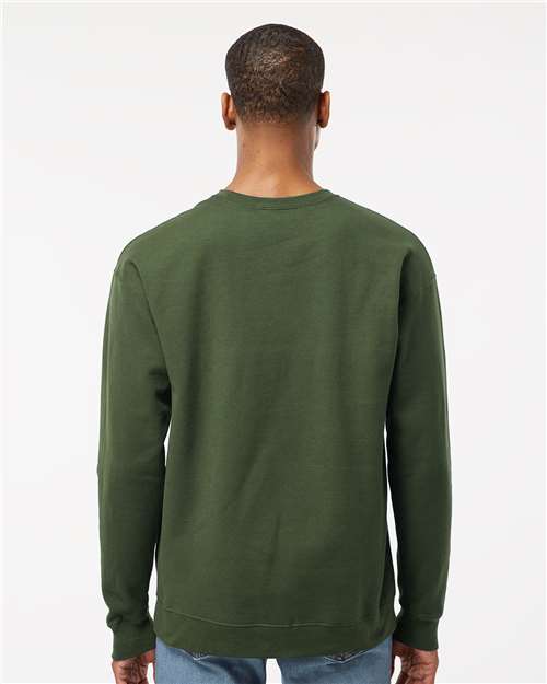 Tultex Unisex Fleece Crewneck Sweatshirt 340 - Military Green