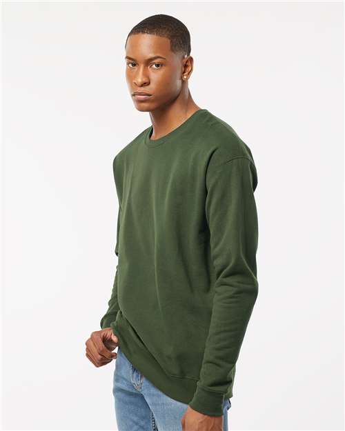Tultex Unisex Fleece Crewneck Sweatshirt 340 - Military Green