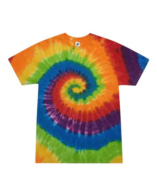 Colortone Unisex Multi-Color Tie-Dyed T-Shirt 1000 - Prism