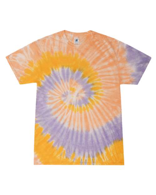 Colortone Unisex Multi-Color Tie-Dyed T-Shirt 1000 - Sunflower