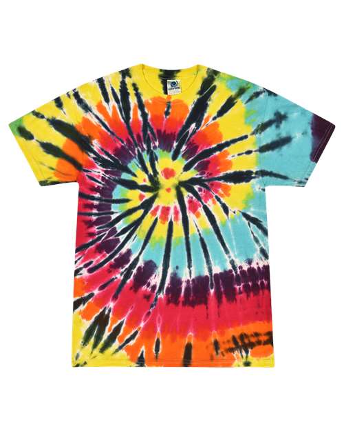 Colortone Unisex Multi-Color Tie-Dyed T-Shirt 1000 - Lava Lamp