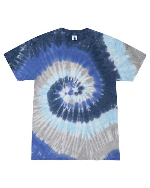 Colortone Unisex Multi-Color Tie-Dyed T-Shirt 1000 - Moonbeam