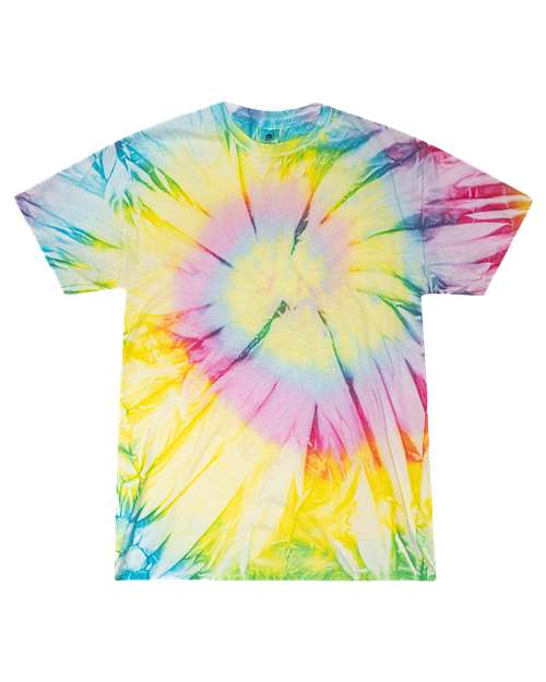 Colortone Youth Multi-Color Tie-Dyed T-Shirt 1000Y - Lollypop