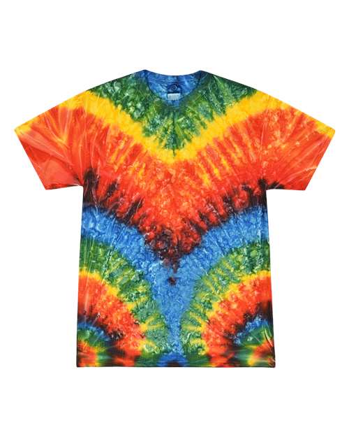 Colortone Youth Multi-Color Tie-Dyed T-Shirt 1000Y - Woodstock