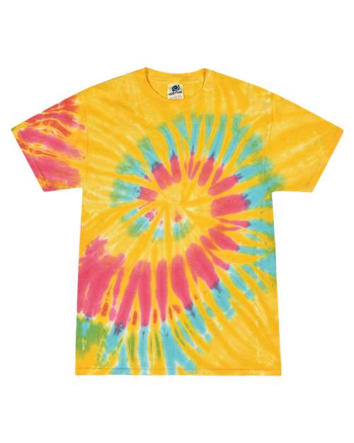 Colortone Youth Multi-Color Tie-Dyed T-Shirt 1000Y - Aurora