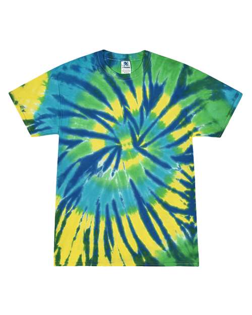 Colortone Youth Multi-Color Tie-Dyed T-Shirt 1000Y - Karma