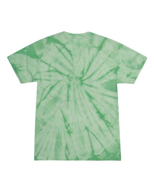 Colortone Youth Multi-Color Tie-Dyed T-Shirt 1000Y - Spider Mint