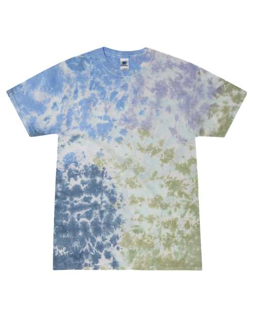 Colortone Youth Multi-Color Tie-Dyed T-Shirt 1000Y - Ferris Wheel