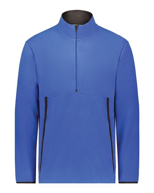 Augusta Sportswear Youth Eco Revive™ Polar Fleece Quarter-Zip Pullover 6856