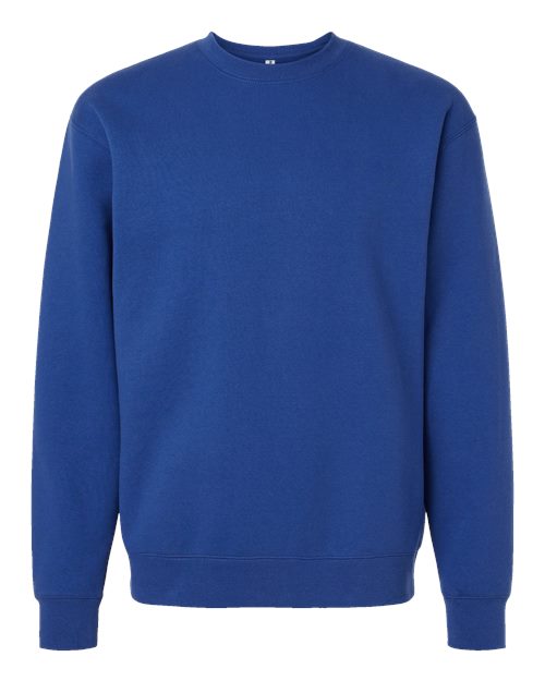 Independent Trading Co. Unisex Heavyweight Crewneck Sweatshirt IND3000 - Royal