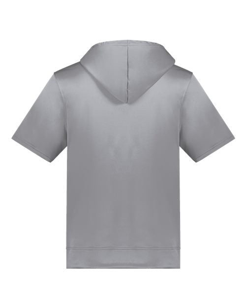 Augusta Sportswear Unisex Fleece Short Sleeve Hooded Pullover 6871