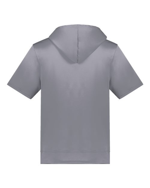 Augusta Sportswear Unisex Fleece Short Sleeve Hooded Pullover 6871