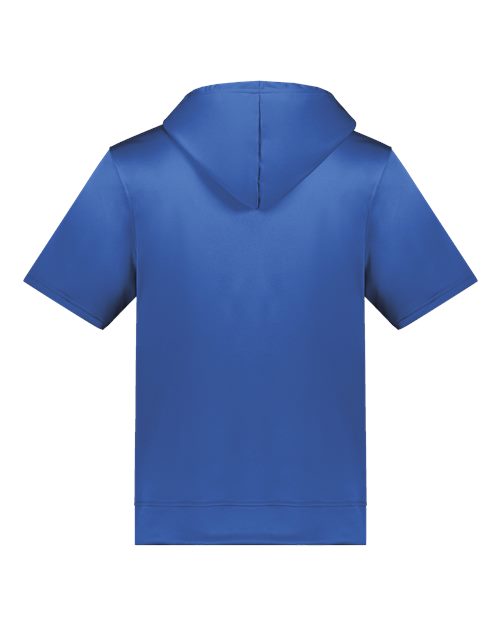 Augusta Sportswear Unisex Fleece Short Sleeve Hooded Pullover 6871