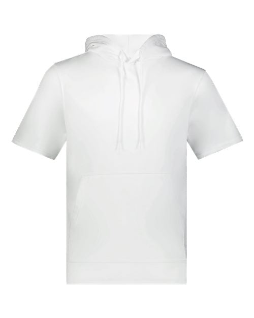 Augusta Sportswear Unisex Fleece Short Sleeve Hooded Pullover 6871