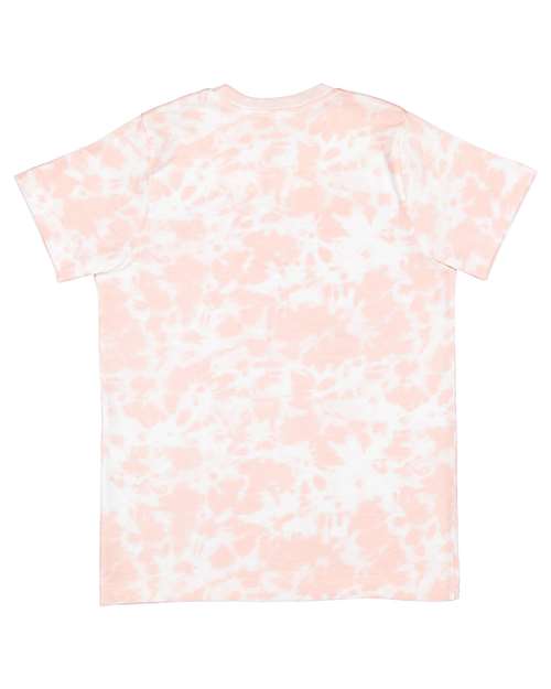 LAT Youth Fine Jersey Tee 6101 - Rose Tie Dye