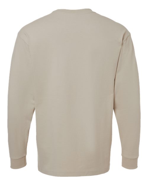 American Apparel Unisex Super Heavyweight Long Sleeve Pocket Tee 9410