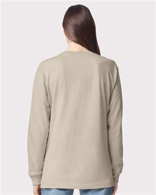 American Apparel Unisex Super Heavyweight Long Sleeve Pocket Tee 9410