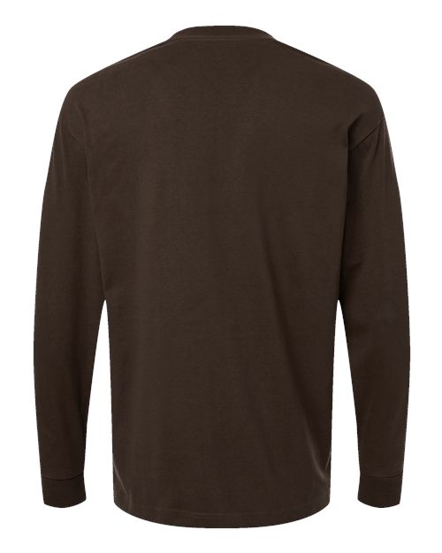 American Apparel Unisex Super Heavyweight Long Sleeve Pocket Tee 9410