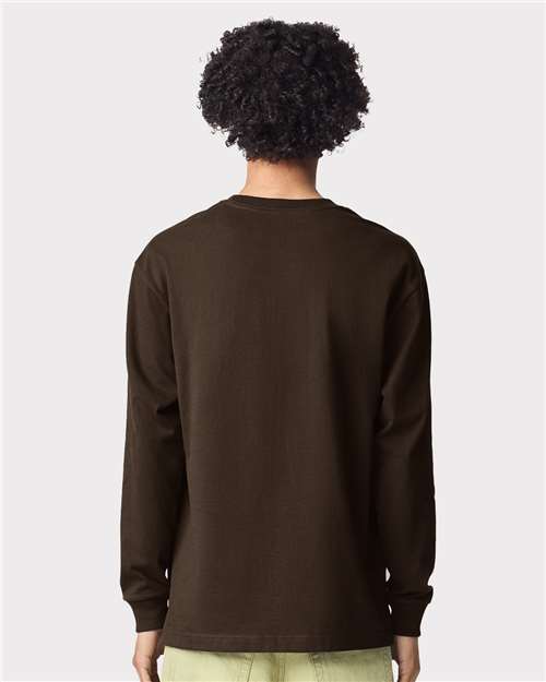 American Apparel Unisex Super Heavyweight Long Sleeve Pocket Tee 9410
