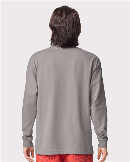 American Apparel Unisex Super Heavyweight Long Sleeve Pocket Tee 9410