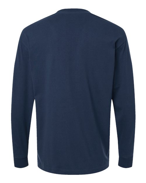 American Apparel Unisex Super Heavyweight Long Sleeve Pocket Tee 9410