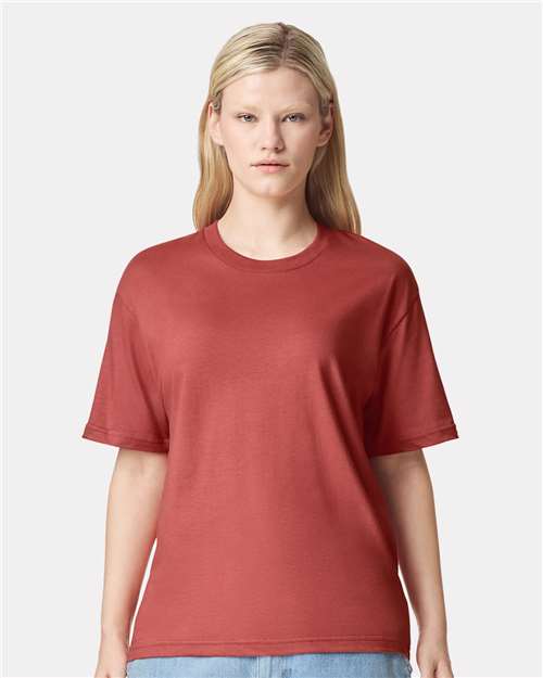 American Apparel Unisex Fine Jersey Tee 2001 - Canyon