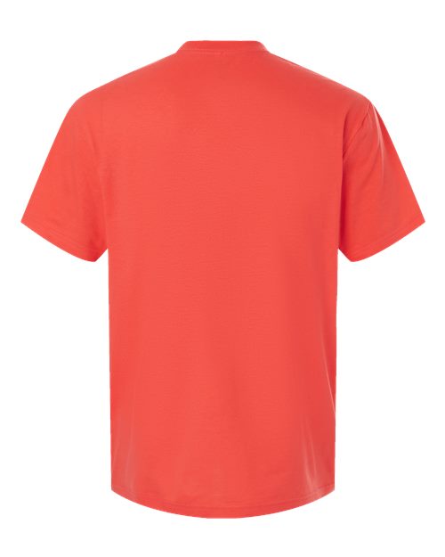 American Apparel Unisex Fine Jersey Tee 2001 - Coral