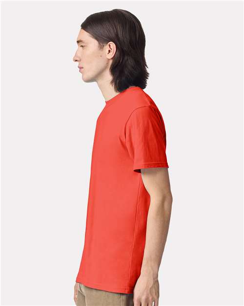 American Apparel Unisex Fine Jersey Tee 2001 - Coral