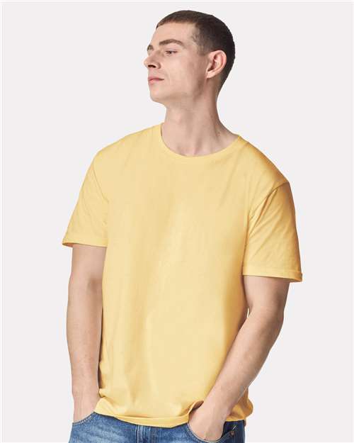 American Apparel Unisex Fine Jersey Tee 2001 - Panna Cotta
