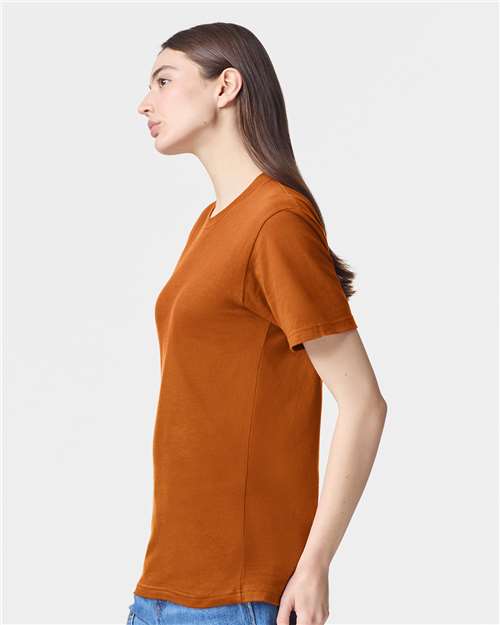 American Apparel Unisex Fine Jersey Tee 2001 - Rust