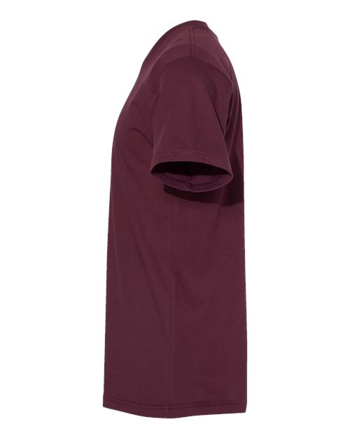 American Apparel Unisex Fine Jersey Tee 2001 - Burgundy
