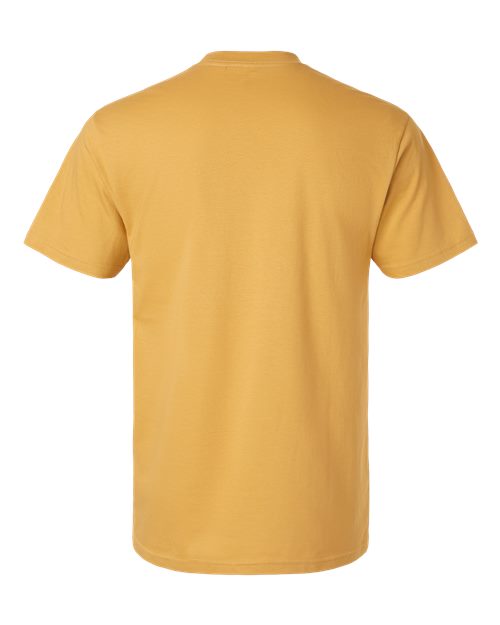 American Apparel Unisex Fine Jersey Tee 2001 - Mustard
