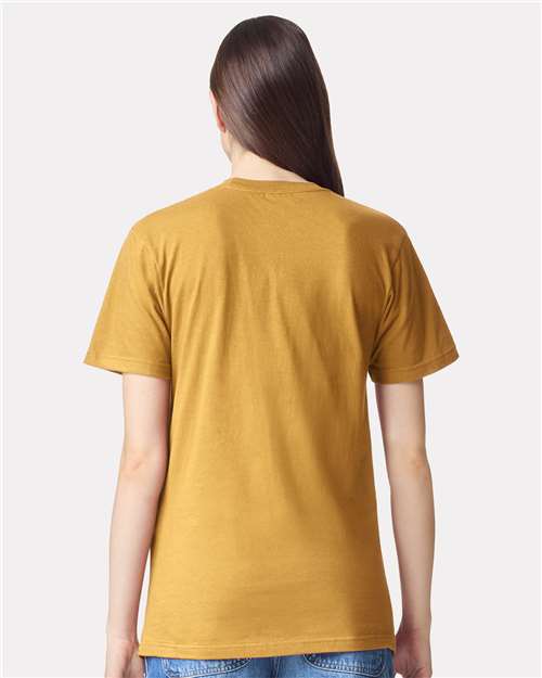 American Apparel Unisex Fine Jersey Tee 2001 - Mustard
