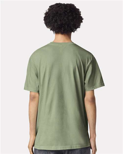 American Apparel Unisex Fine Jersey Tee 2001 - Sage