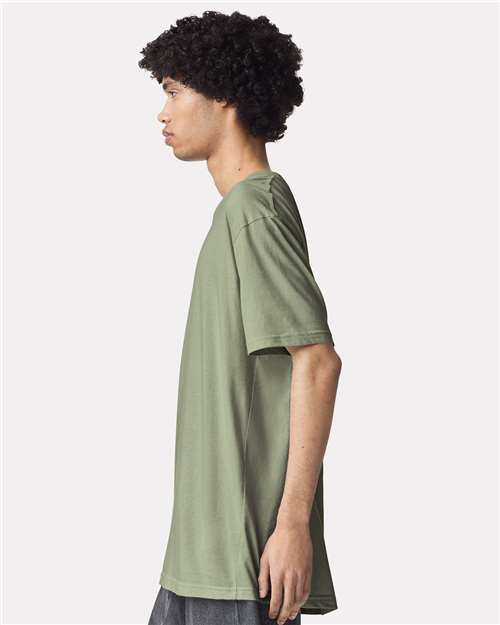 American Apparel Unisex Fine Jersey Tee 2001 - Sage