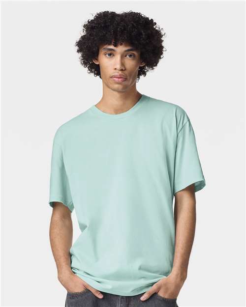 American Apparel Unisex Fine Jersey Tee 2001 - Sea Spray