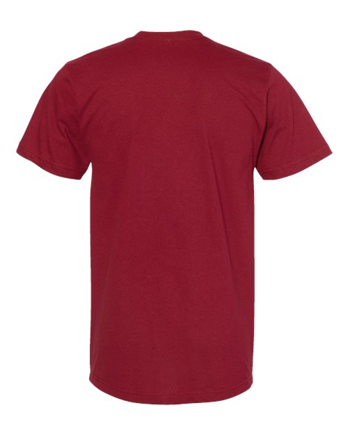 American Apparel Unisex Fine Jersey Tee 2001 - Cardinal