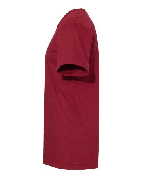 American Apparel Unisex Fine Jersey Tee 2001 - Cardinal