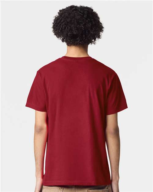 American Apparel Unisex Fine Jersey Tee 2001 - Cardinal