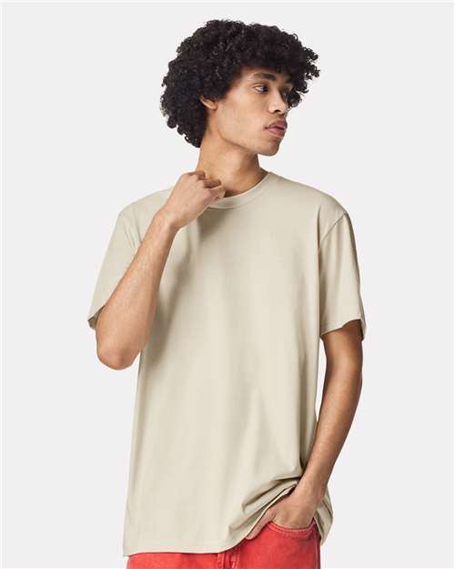American Apparel Unisex CVC Tee 2001CVC - Heather Cream