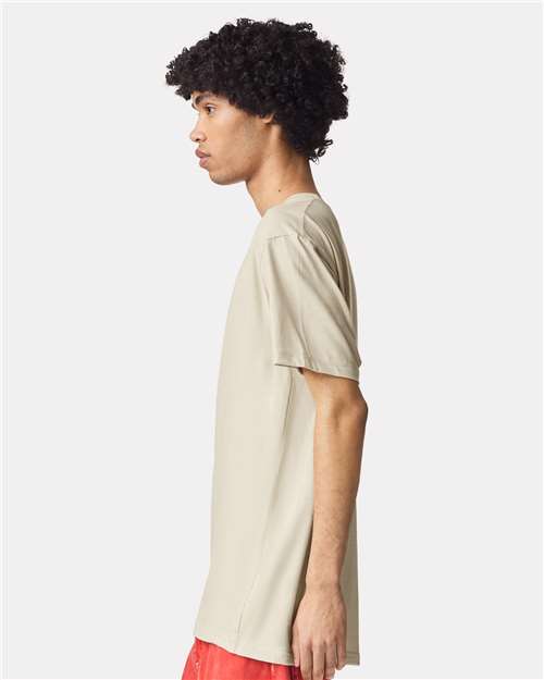 American Apparel Unisex CVC Tee 2001CVC - Heather Cream